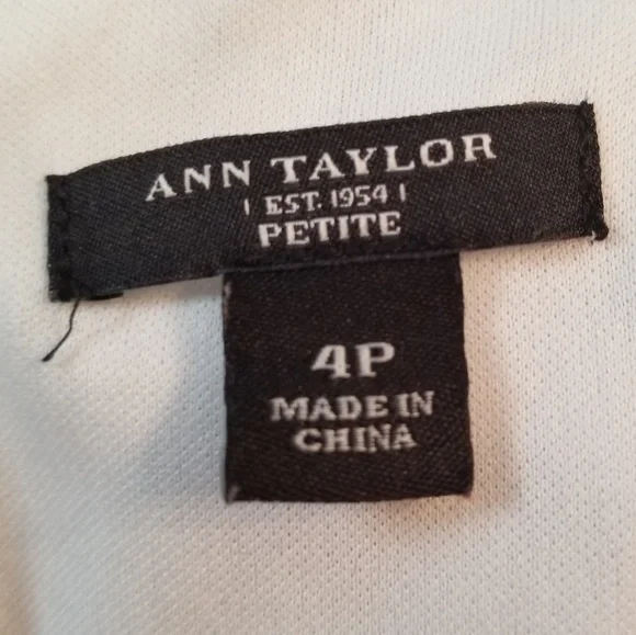 NWOT Ann Taylor Floral ruched long sleeve dress - Picture 7 of 8